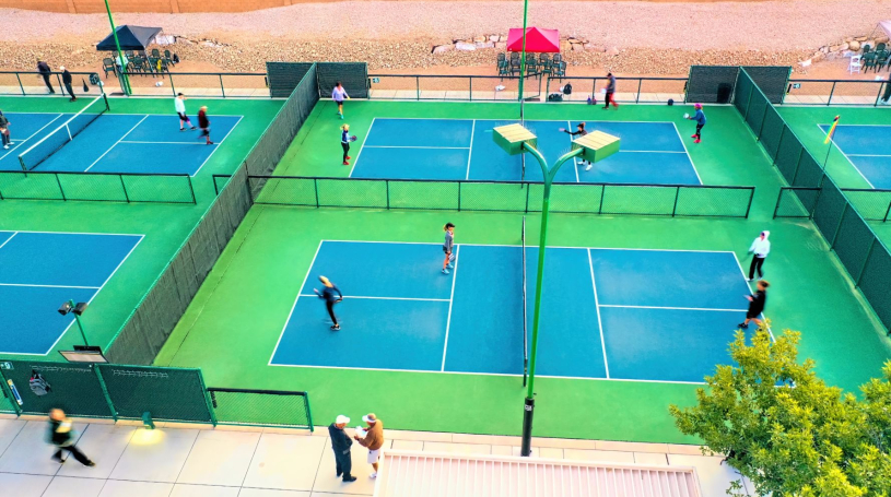 Pickleball courts